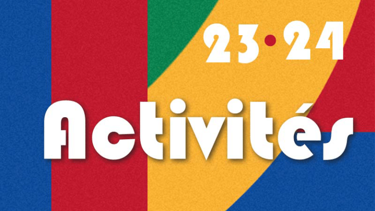 Programme des activités 23-24