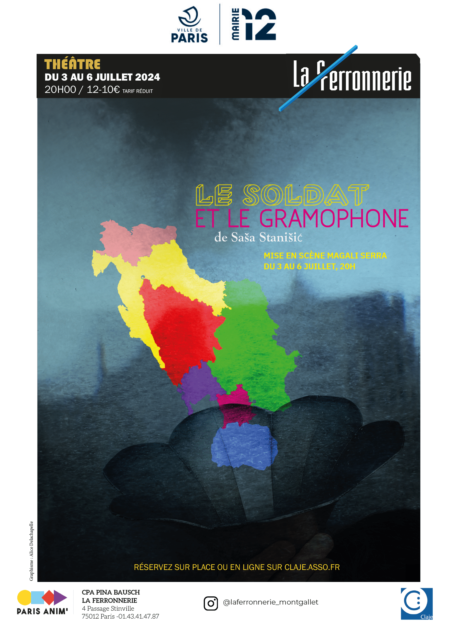 [Théâtre] Le soldat et le gramophone – Claje