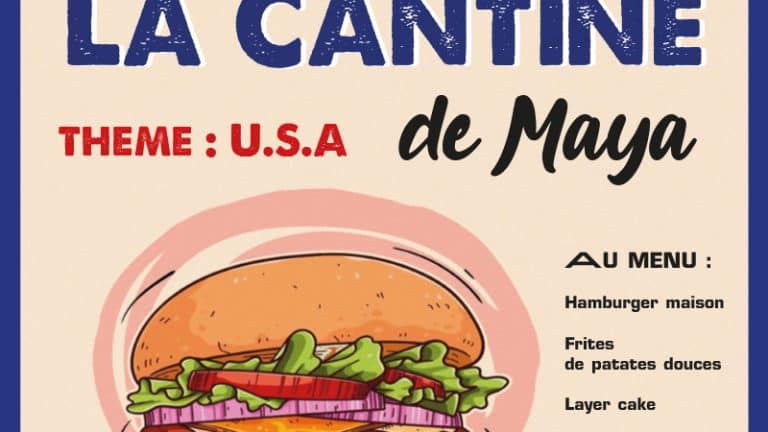 La Cantine de Maya sur le thème USA