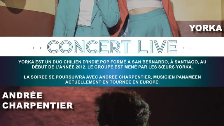 [Concert] Yorka et Andrée Charpentier