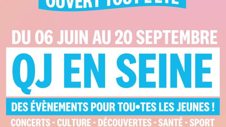 QJ En Seine – Quartier Jeunes fête l&rsquo;été !
