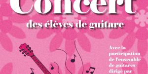 [Évènement] Concert des élèves de guitare
