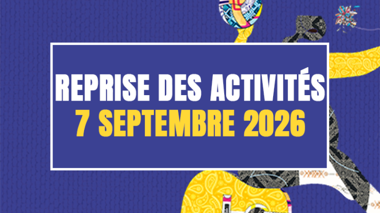 Reprise des activités 2026