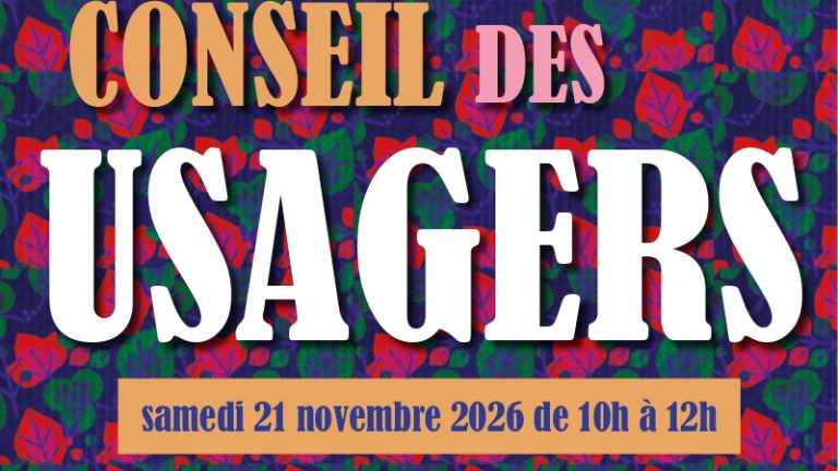 [Convivialité] Conseil des usagers